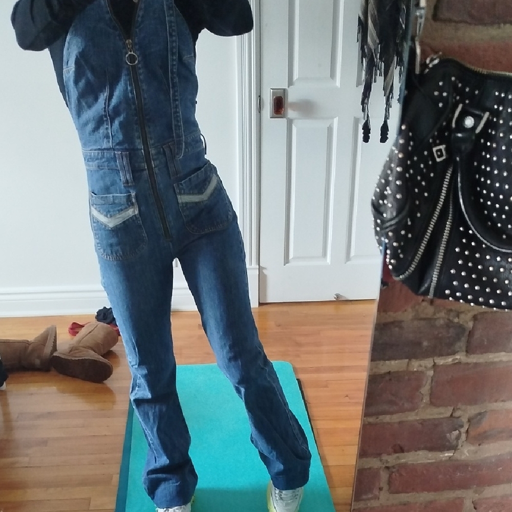 REVICE Blue Denim Jumpsuit